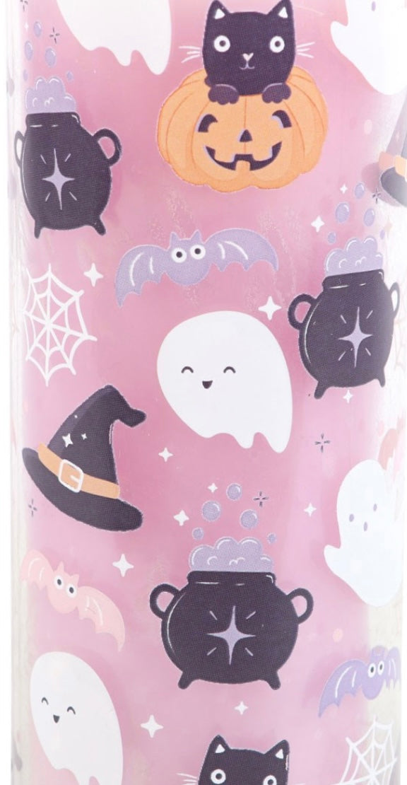 Candy Apple Halloween Candle - Pastel