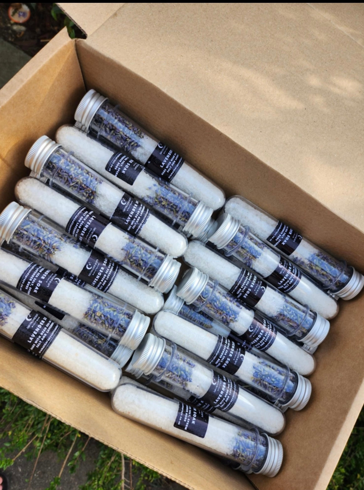 Botanical Bath Salt Shots