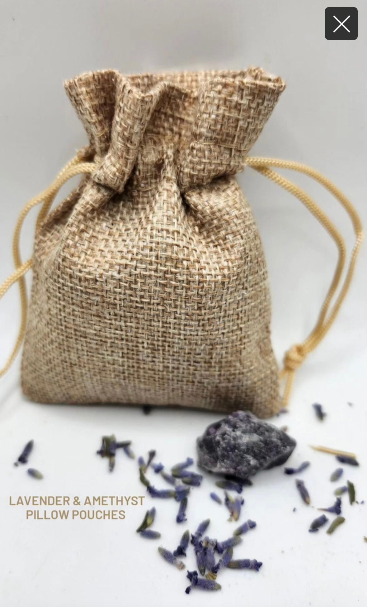 Lavender Pillow Pouch