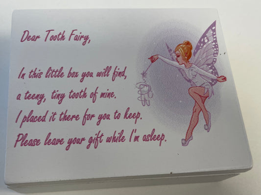 Tooth Fairy Tooth Treasure Box