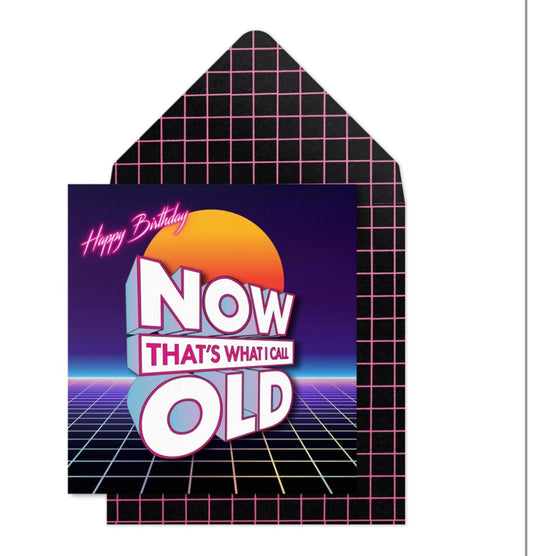 Now that's what I call old Birthday card
