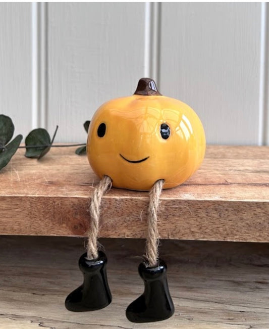 Pumpkin Dangly Legged Desk Pal