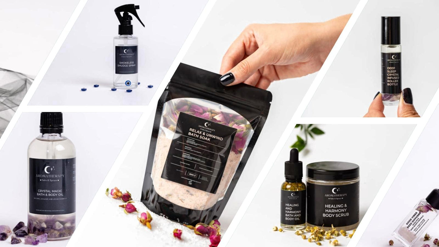 Relax and unwind Natural bath salt Soak