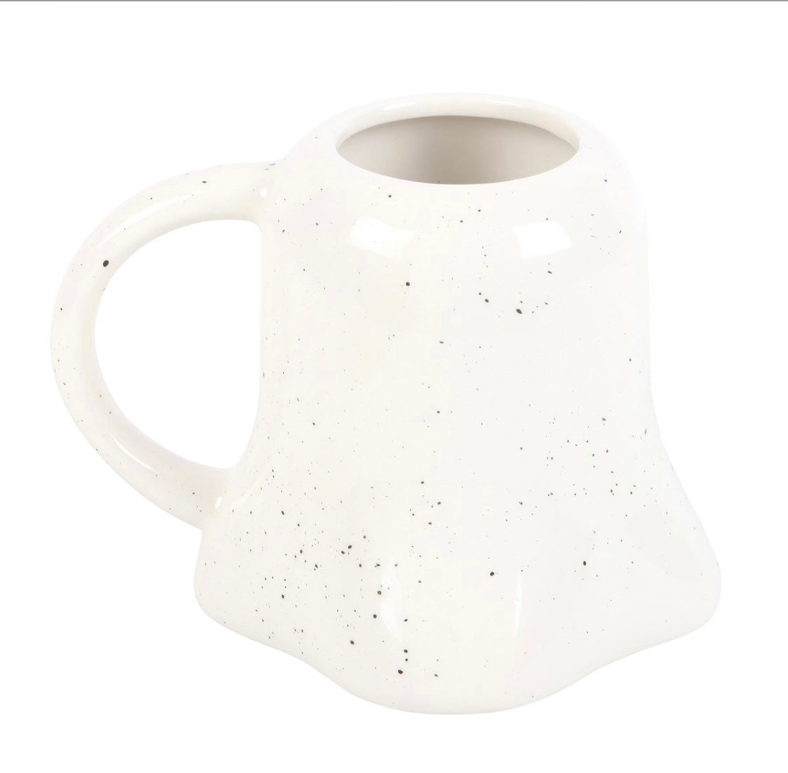 Ghost Holding Pumpkin Mug