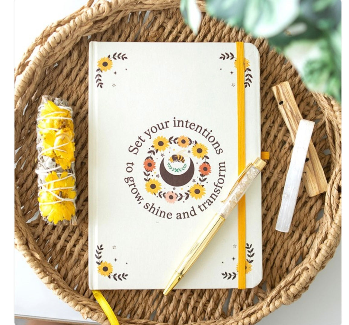 Manifest Citrine Pen and Moon 🌙 Notepad
