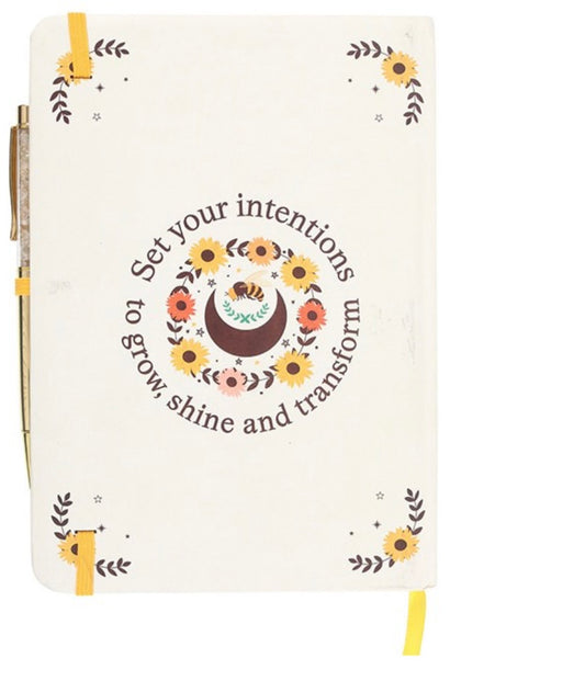 Manifest Citrine Pen and Moon 🌙 Notepad