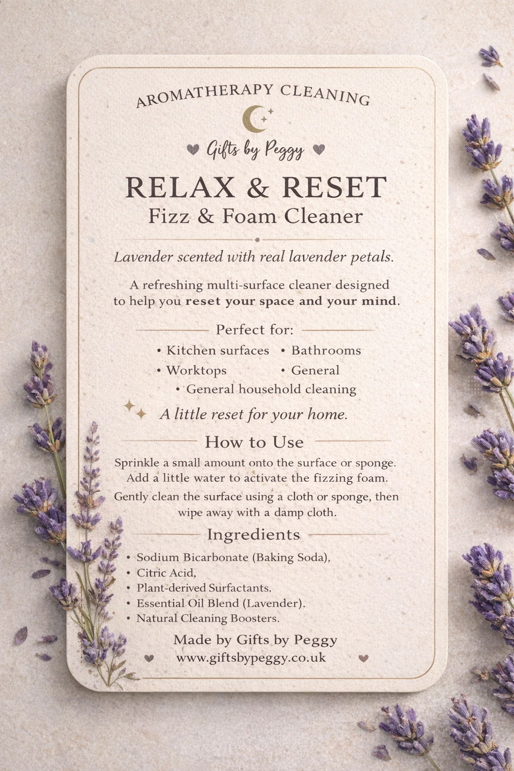 Aroma @ Peggy’s Spa Sink Cleaner 🧖‍♀️