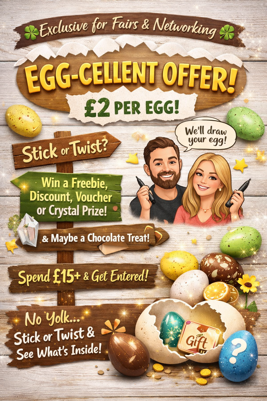Peggy’s Egg-Cellent offer 🐣🐑